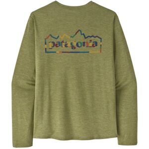Patagonia M´s Long-Sleeved Capilene® Cool - maglia manica lunga - uomo Light Green/Multicolor S