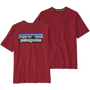 Patagonia M´s P-6 Logo Responsibili-Tee® - T-shirt - uomo Red/Black S