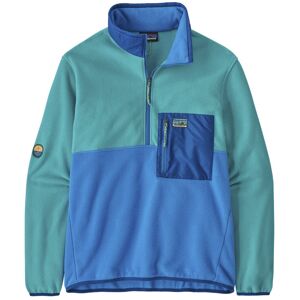 Patagonia Microdini 1/2 Zip P/O M - felpa in pile - uomo Light Blue/Green S