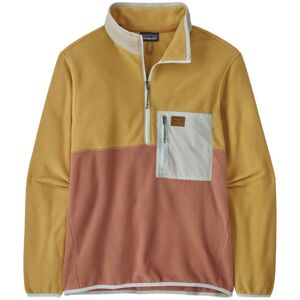 Patagonia Microdini 1/2 Zip P/O M - felpa in pile - uomo Dark Yellow/Orange XL