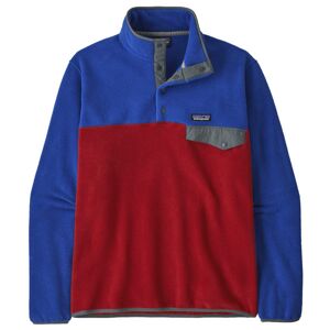 Patagonia Ms LW Synch Snap-T P/O - felpa in pile - uomo Red/Blue L