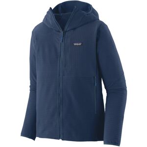 Patagonia Ms R1 TechFace Hoody - giacca softshell - uomo Blue M