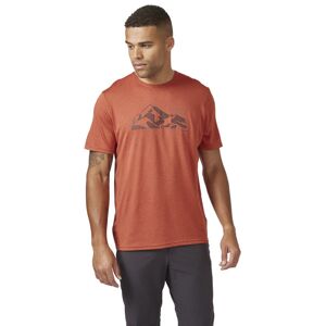 Rab Mantle Mountain Tee M - T-shirt - uomo Red 2XL