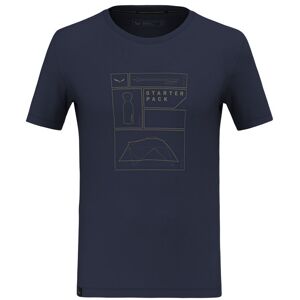 Salewa Eagle Pack Dry M - T-shirt - uomo Dark Blue 48