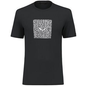 Salewa Pure Box Dry - T-shirt - uomo Black/Grey 54