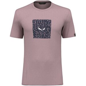 Salewa Pure Box Dry - T-shirt - uomo Pink/Dark Blue 48