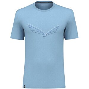 Salewa Pure Eagle Frame Dry M - T-shirt- uomo Light Blue/Blue 50