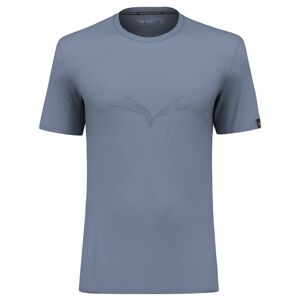 Salewa Pure Eagle Sketch Am M - T-shirt - uomo Light Blue 54