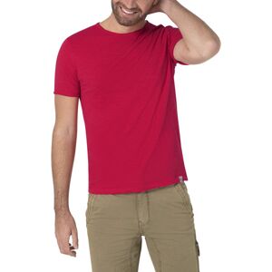 Timezone Ripped Basic - T-Shirt - uomo Red 2XL