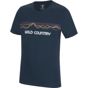 Wild Country Stamina - T-shirt arrampicata - uomo Dark Blue/White M