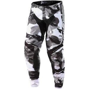 TROY LEE DESIGNS - Pantaloni GP Brazen Camo Grigio Nero,Grigio,Bianco 38