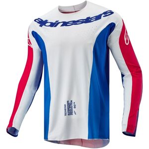 ALPINESTARS - Magliette Techstar Pneuma Blue / Mars Rosso / Bianco Rosso,Blu,Viola,Bianco XL