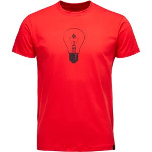 Black Diamond Intimo / t-shirt bd idea, t-shirt uomo hyper red m