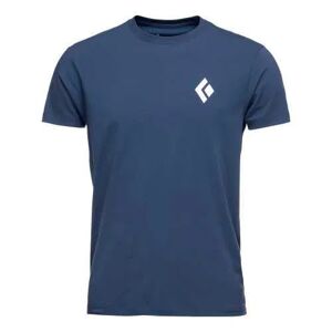 Black Diamond Intimo / t-shirt equipmnt for alpinist, maglietta logo bd ink blue m