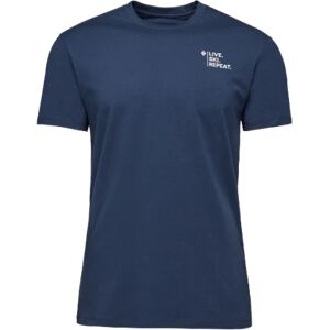 Black Diamond Intimo / t-shirt ski mountaineering t-shirt, maglietta uomo ink blue s