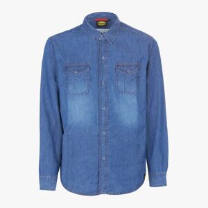 Diadora Camicia Blu Xl Shirt Denim