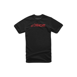 Alpinestars T-Shirt  Ride 3.0 Nero-Rosso