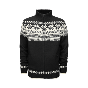 Brandit Cardigan  Norweger Nero