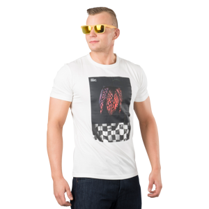 Dainese T-Shirt  Demon-Flower 72 Bianco