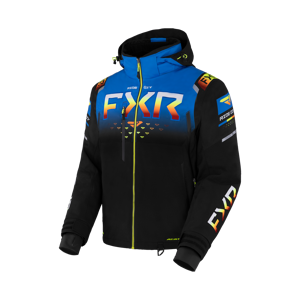 FXR Giacca  Helium X 2 in 1 Nero-Blu-Inferno