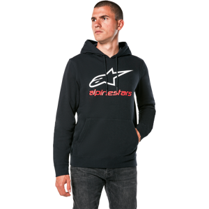 Alpinestars Felpa  Always 2.0 Nero-Bianco-Rosso