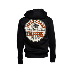 West Coast Choppers Felpa   Cheating Death Zip Nero