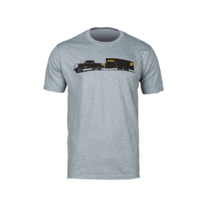 KLIM T-Shirt  Life Grigio Chiaro