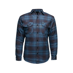 Lucky 13 Camicia in Flanella  Shocker con Fodera Blu-Nero