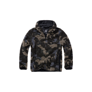 Brandit Giacca  Teddyfleece Worker Camo Scuro