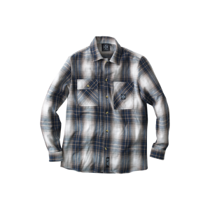 West Coast Choppers Camicia  Riser Marrone-Blu