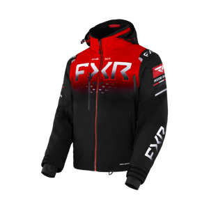 FXR Giacca  Helium X 2 in 1 Nero-Rosso