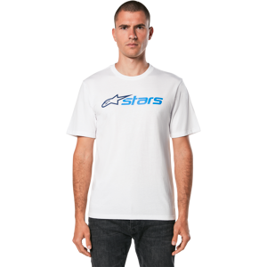 Alpinestars T-Shirt  Blaze 2.0 CSF Bianco-Blu-Blu