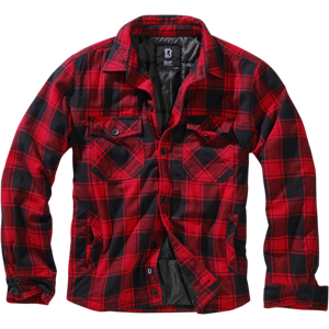 Brandit Giacca  Lumber Rosso-Nero