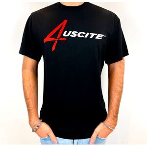 T-Shirt Originale Termignoni 4 Uscite Black 100% Cotone