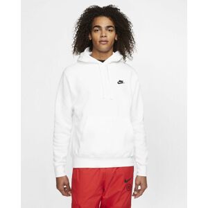 Nike Felpa con cappuccio Sportswear Club Fleece Bianco Uomo BV2654-100 M