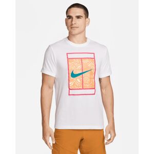 Nike Maglietta da tennis Court Bianco Uomo FJ1502-100 S