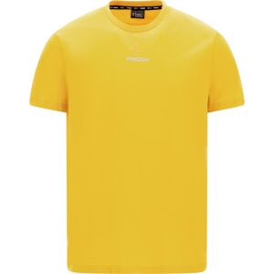 Freddy T-shirt in jersey con logo centrale in tono colore Giallo Uomo Medium