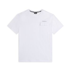 Freddy T-shirt uomo in cotone con taschino Bianco Uomo Small