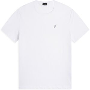 Freddy T-shirt girocollo da uomo in jersey elasticizzato Bianco Uomo Small