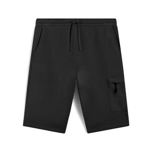 Freddy Pantaloncini da uomo in cotone con taschino laterale Nero Uomo Small