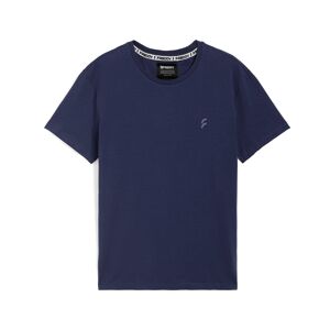 Freddy T-shirt girocollo da uomo in jersey elasticizzato Blu Uomo Extra Large