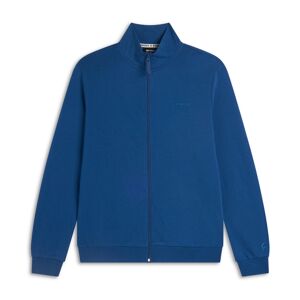 Freddy Felpa da uomo in jersey con collo alto e chiusura full zip Blu Quarzo Uomo Xxx Large