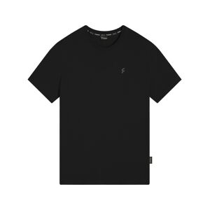 Freddy T-shirt da uomo in jersey di cotone con scollo girocollo Nero Uomo Medium