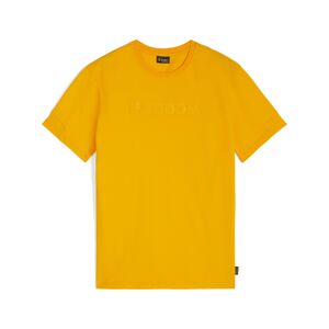 Freddy T-shirt in jersey da uomo con stampa  Giallo Ocra Uomo Medium