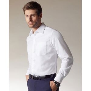 James & Nicholson 100 Camicia Longsleeve Micro-Twill Uomo neutro o personalizzato