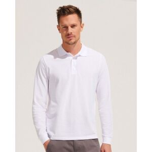 Sol's 100 Polo unisex manica lunga neutro o personalizzato