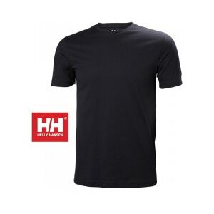 Helly Hansen T-Shirt Crew in cotone nera 3XL