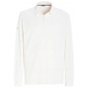 Slam Polo Tech Pique Ls bright white XS