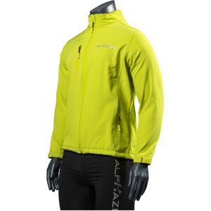 ALPHAZER OUTFIT Giacca Soft Shell Multiuso Uomo Colore: Lime L