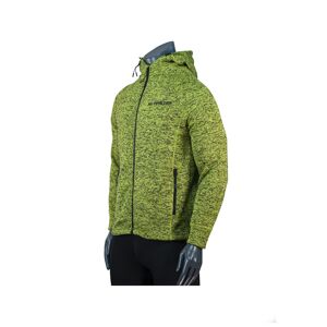 ALPHAZER OUTFIT Felpa Melange Uomo Colore: Verde M